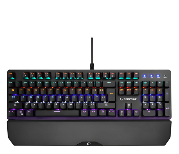 Rampage Umbra Red Switch - czarna - 1317595 - zdjęcie